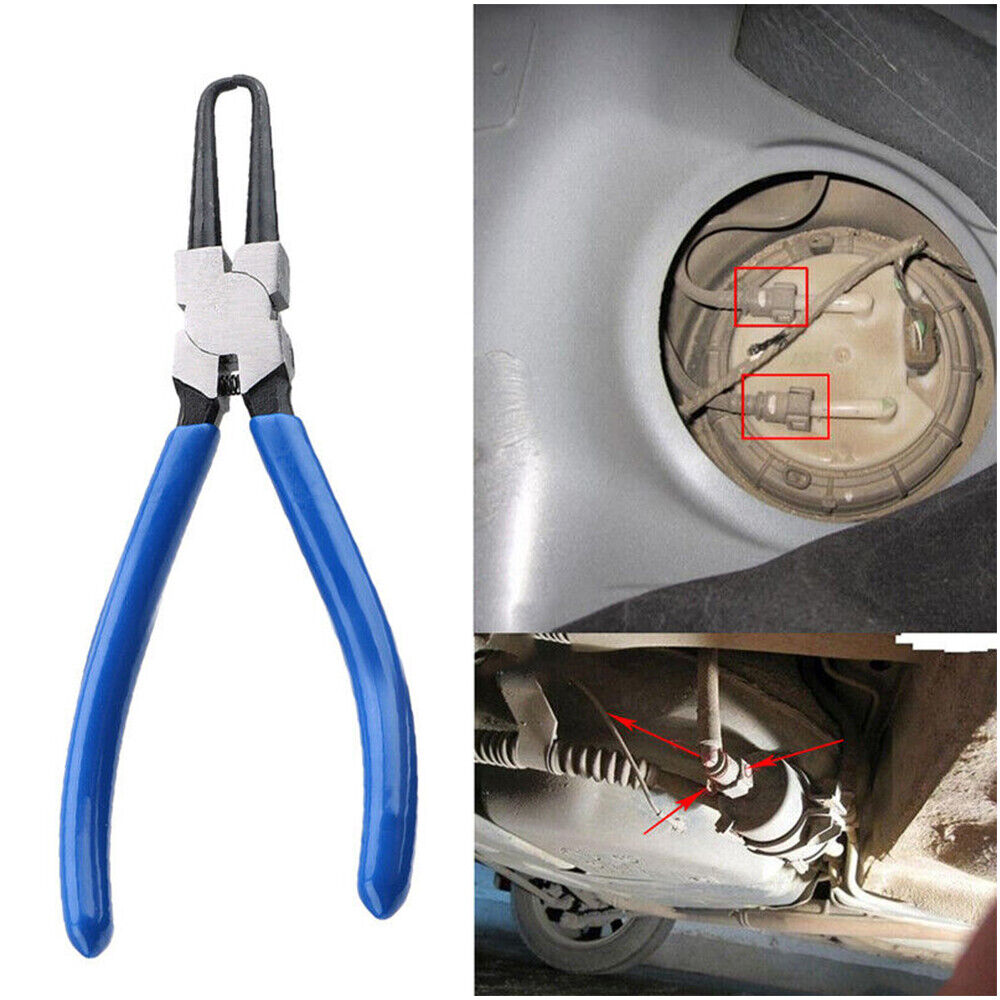 Petrol Clip Pipe Hose Release Disconnect Removal Plier Tool Set Fuel Filter Line