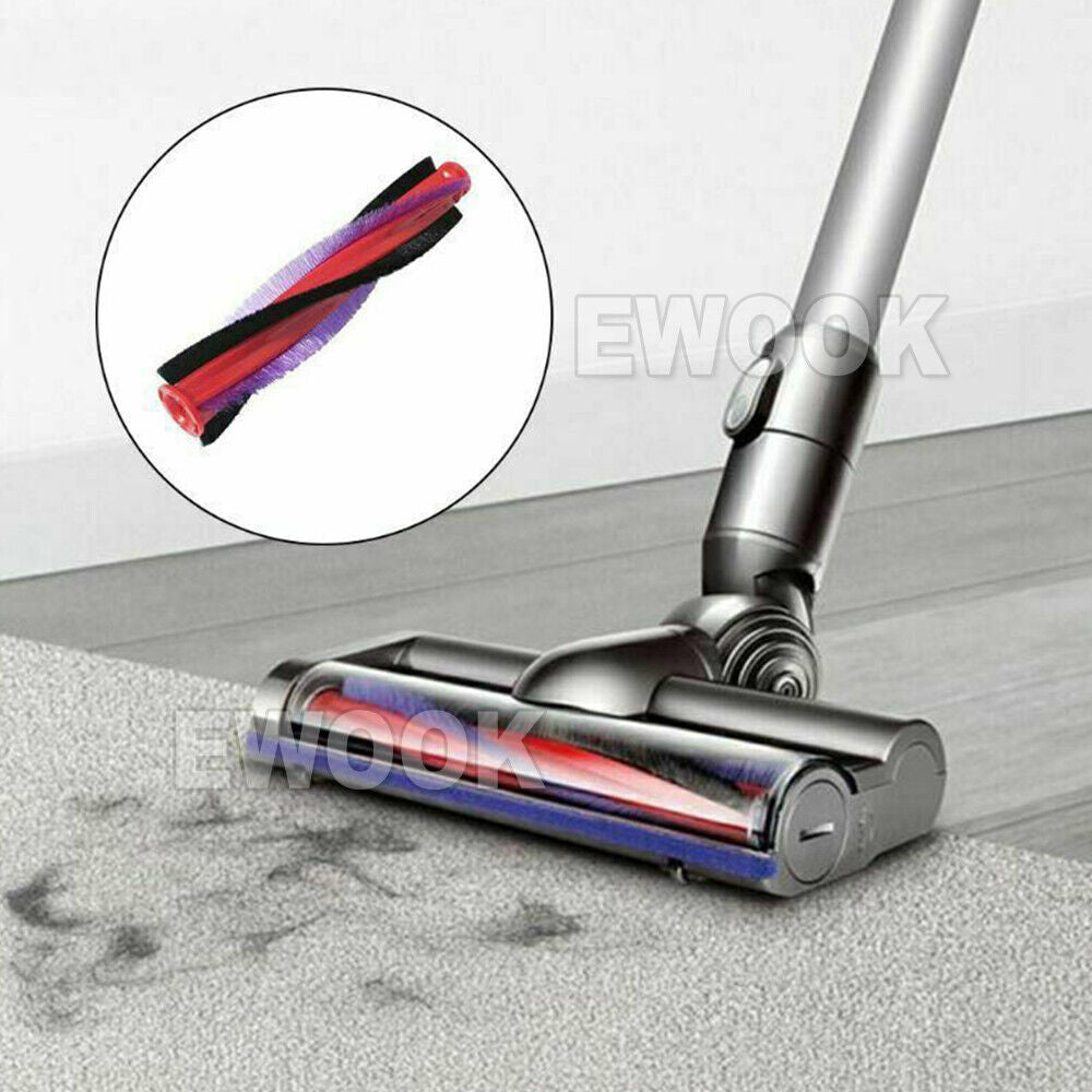 1 x 225mm Roller Brush Bar Slim Motor Head For Dyson V6 DC58 DC59 Vacuum Cleaner