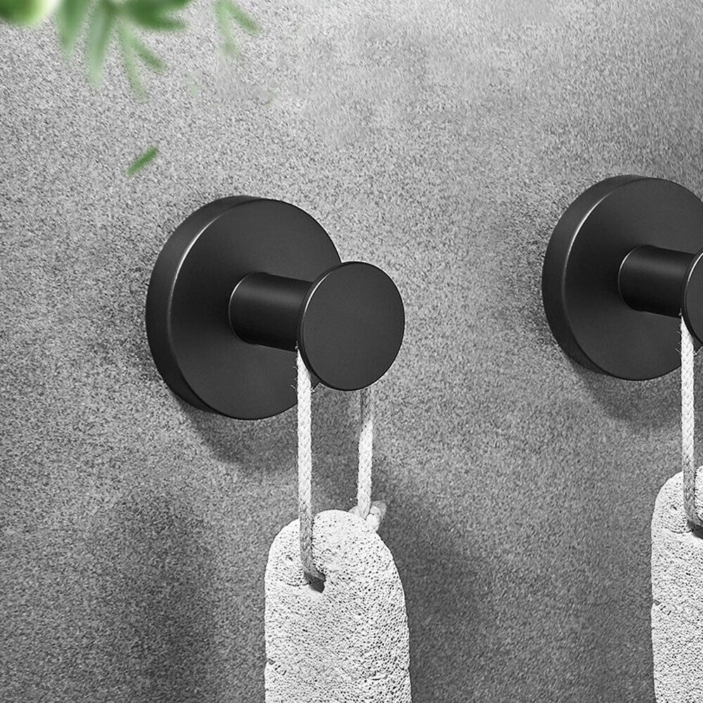 Home Hook Hanger Shower Towel Bathroom Kitchen Wall Cup Sucker Vacuum Suction LR