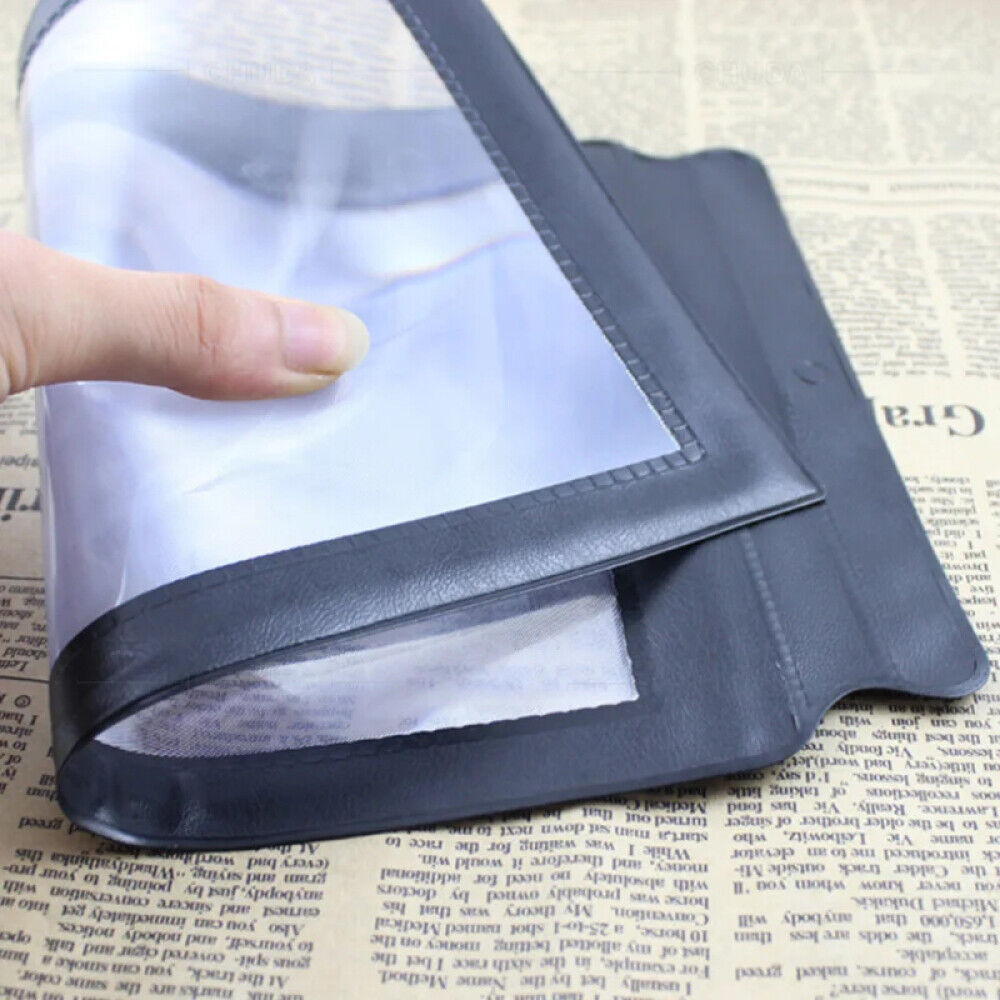 3PCS Full Page Magnifier A4 Sheet 3X Big Large Magnifying Reading Book Aid Lens