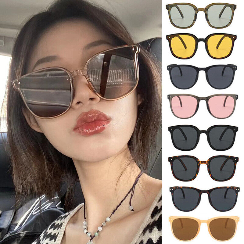 Women's Glasses Sunglasses Large Sunglass Folding Eyewear Glasses Case Portable