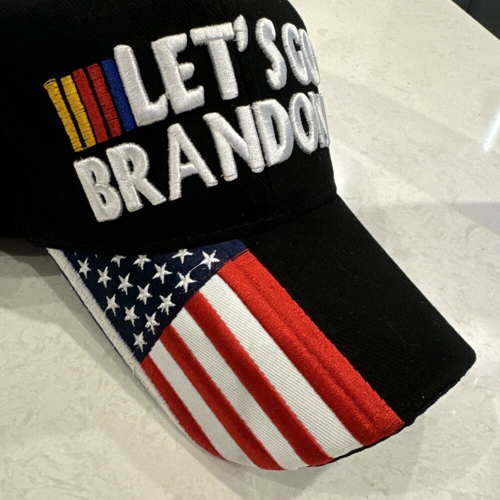 “Let’s Go Brandon” TRUMP 2024 hat embroidered