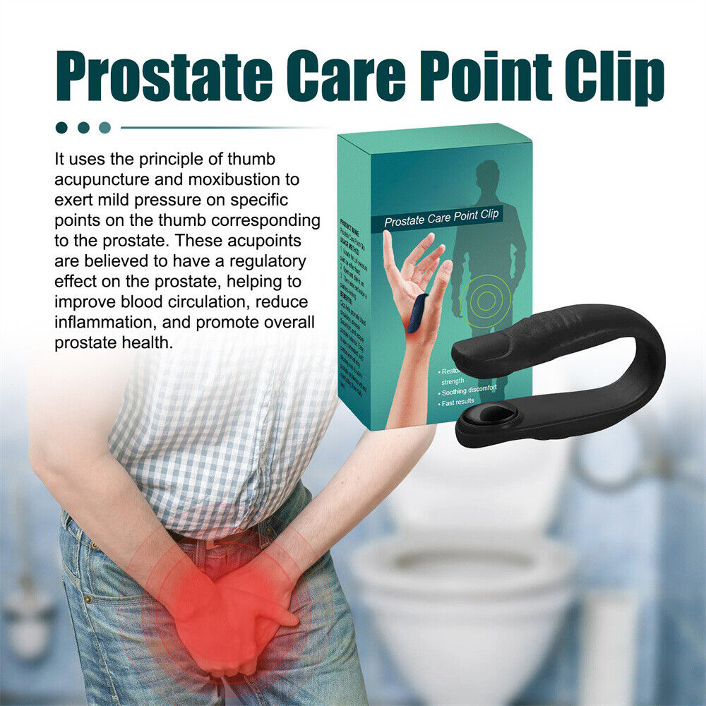 Prostate Care Point Clip Prostatitis Treatment Frequent Urination Therapy