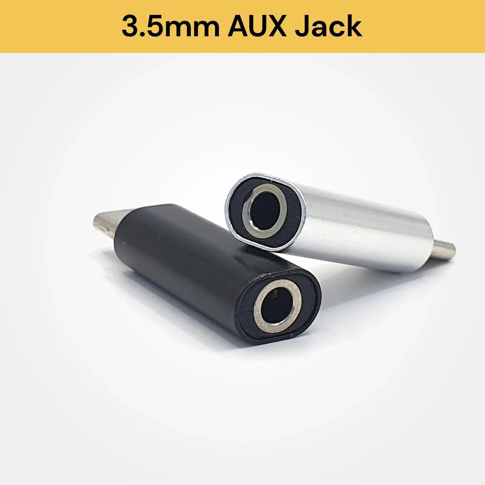 2pcs Type-C To 3.5mm AUX Jack Earphone USB-C Headphone Audio Adapter Mobile Phone