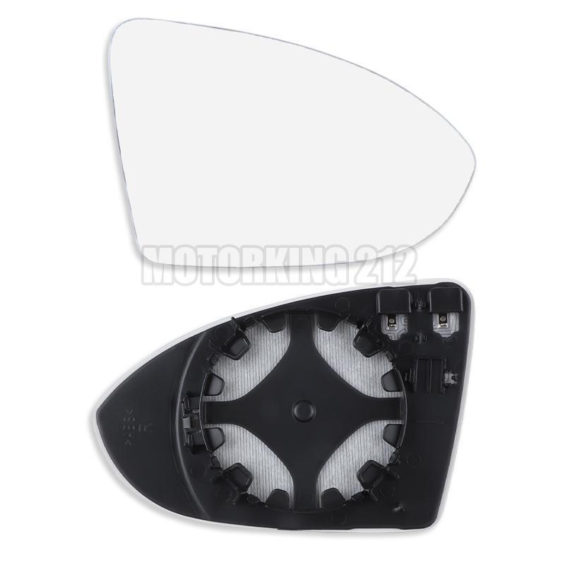 1 x RIGHT Side Mirror Glass For VW GOLF MK7 MK7.5 2013-2018 Convex with Heated Base