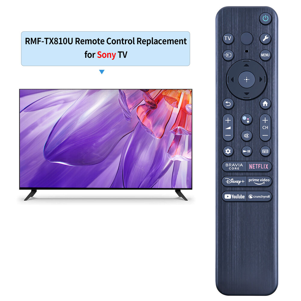 RMF-TX810U Remote Control For Sony 2023 TV Bravia-Netflix-Disney without Voice