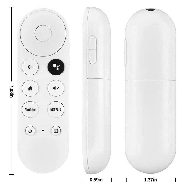 New Replacement For Chromecast With Google TV Voice Bluetooth IR Remote Control