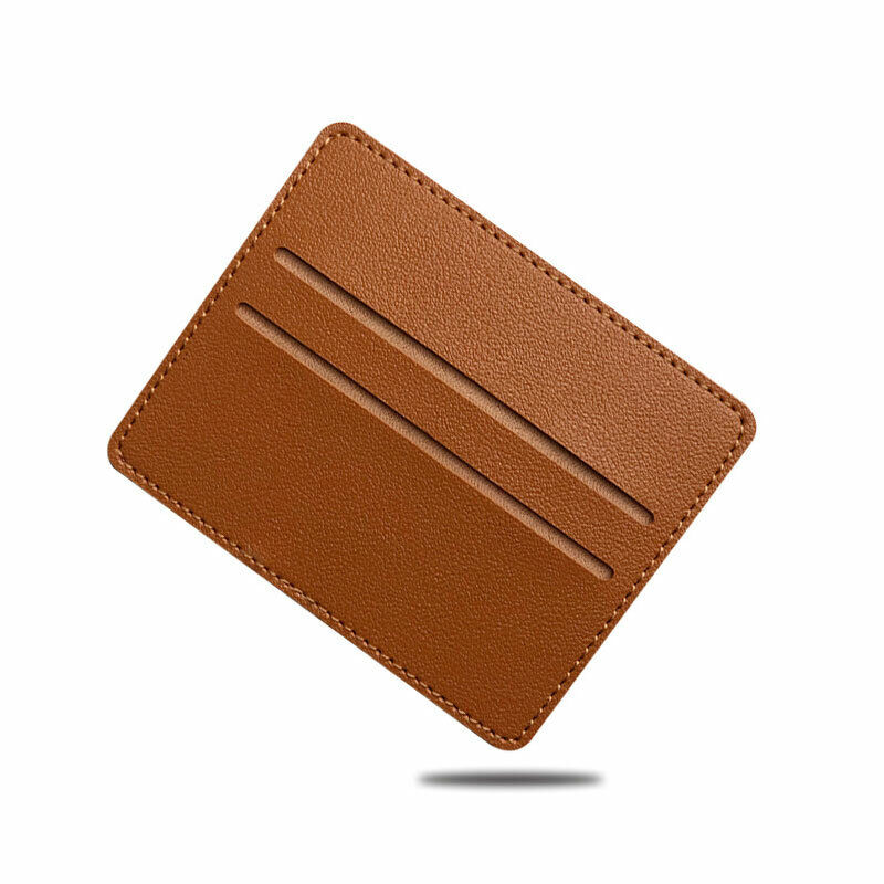 Men's Leather Bifold ID Card Holder Purse Wallet Billfold Handbag Slim Clutch