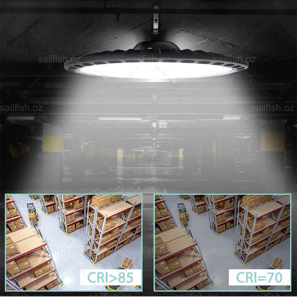 100W 150W 200W UFO LED High Bay Light Warehouse Industrial Factory Light Lamp