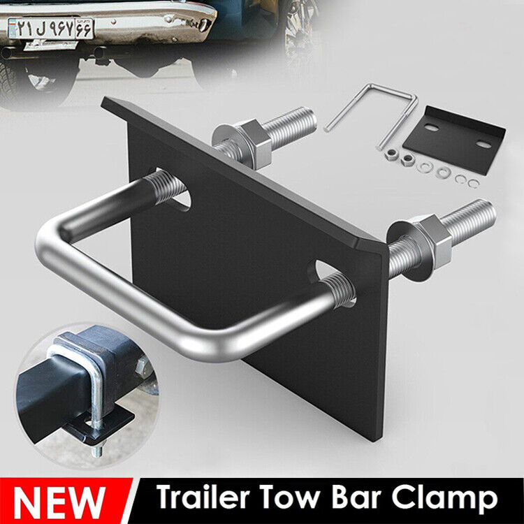 Heavy Duty Anti Rattle Trailer Tow Bar Tongue Hitch Stabilizer Tightener Bracket