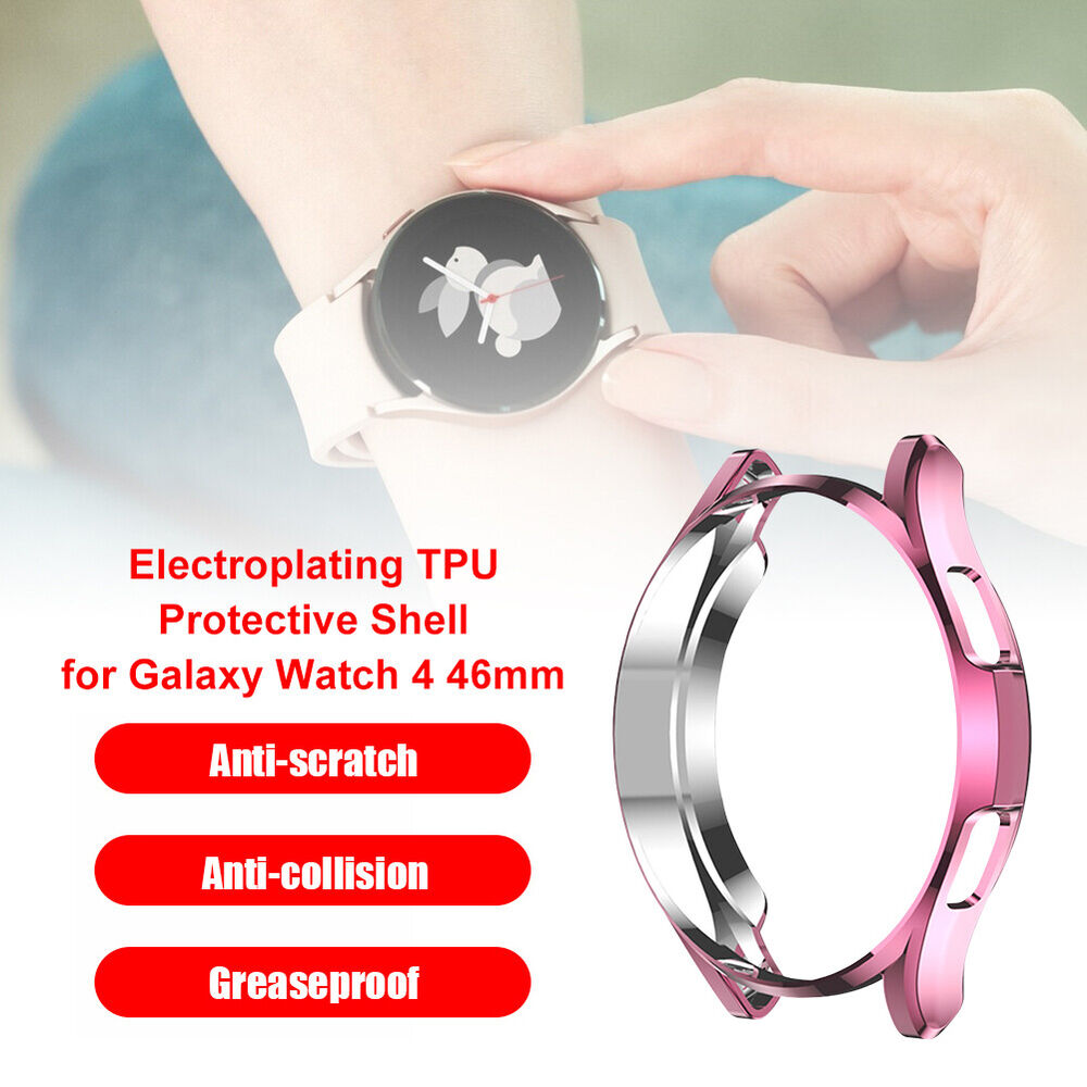 TPU Case Protective Cover for Samsung Galaxy Watch 4 Classic 46mm Watch Frame