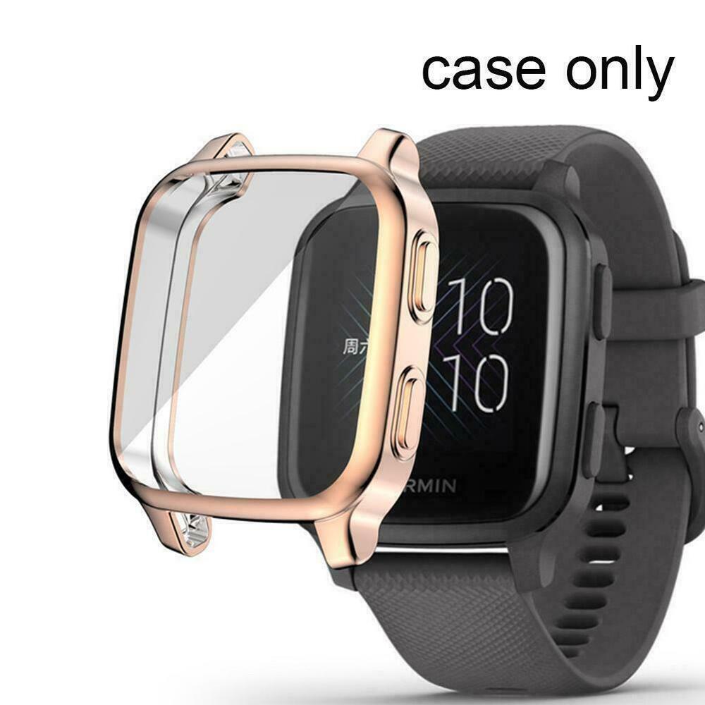 For Garmin Venu SQ Watch Watch Protective Case Shell Screen Protector Cover K7X6