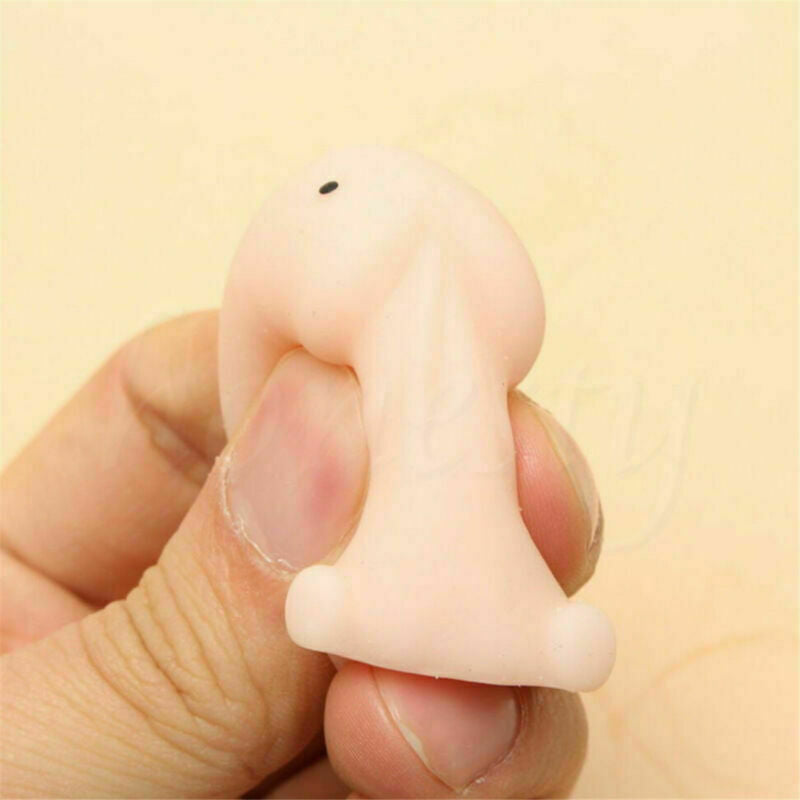 Soft Mochi Dingding Squishy Focus Squeeze Abreact Cute Healing Toy Fun Joke Gift