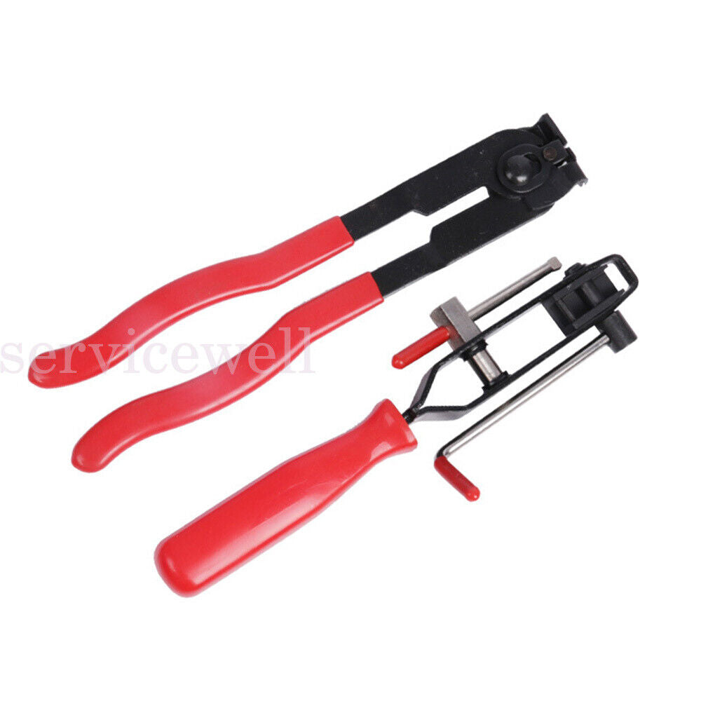 Auto CV Joint Boot Clamps Pliers 2pcs/Set Automobile Car Banding Clamp Tool Kit