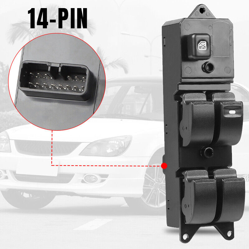 Power Master Window Switch MR587941 For Mitsubishi Triton ML 2006-09 MN 2009-15