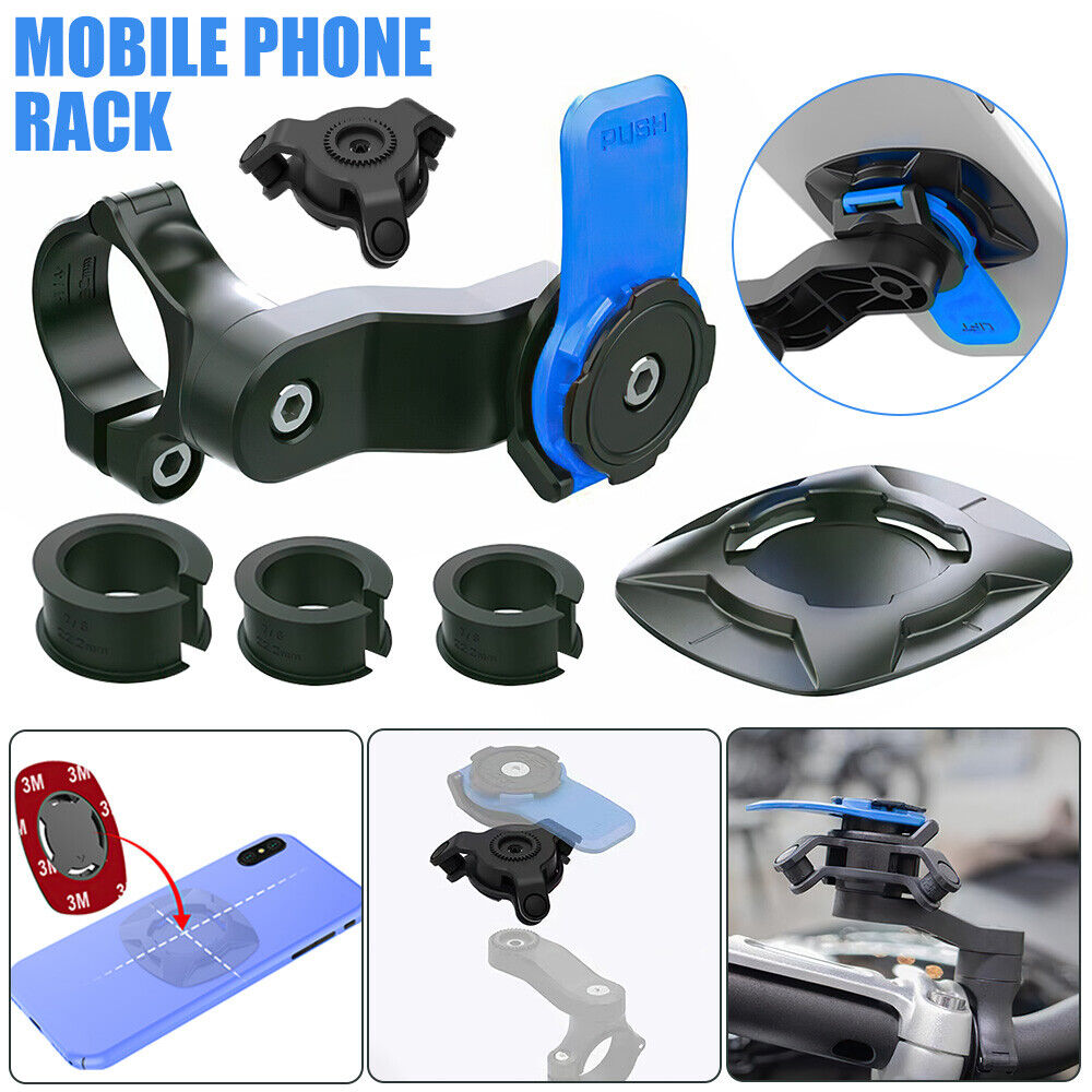 For Quad Lock Compatible Bike Motorcycle Phone Mount Holder Handlebar Mount