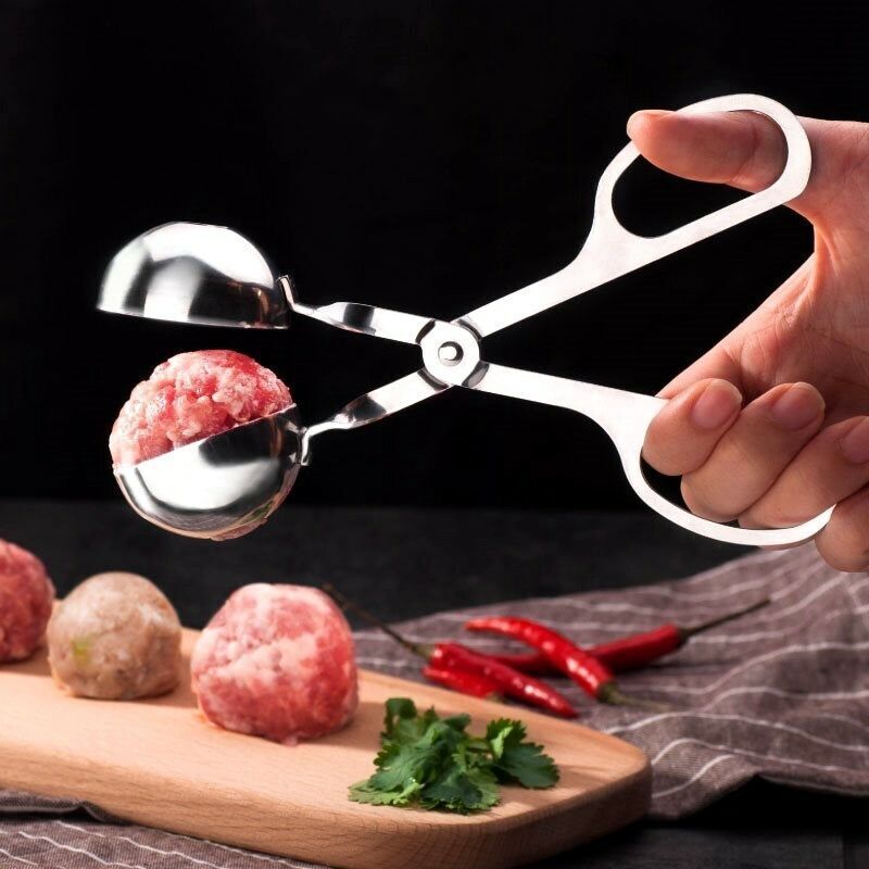 Meatball Maker Meat Baller Non Sticky Spoon thick Kitchen Stainless Steel Tool