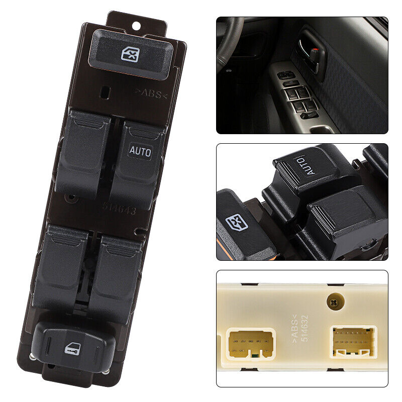 Master Power Window Switch For Holden Colorado Isuzu D-Max 4Door 2003-2011 RHD