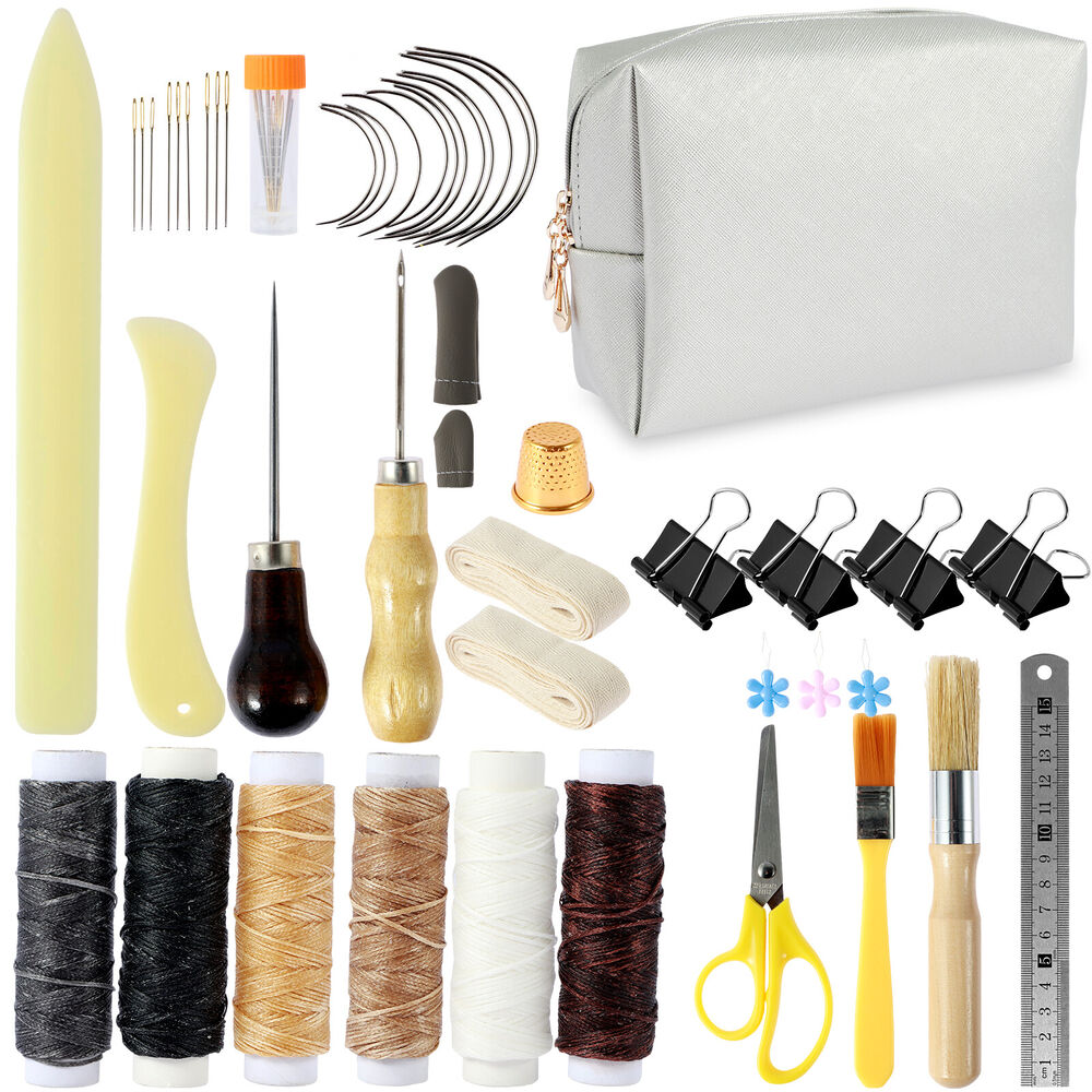 49 Pcs Bookbinding Kit Hand Book Binding Starter Tools Set Book Binding