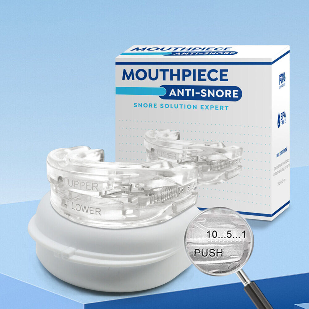 Snoring Mouth Guard Mouthpiece Anti Snore Sleep Aid Bruxism Apnea Teeth Grind