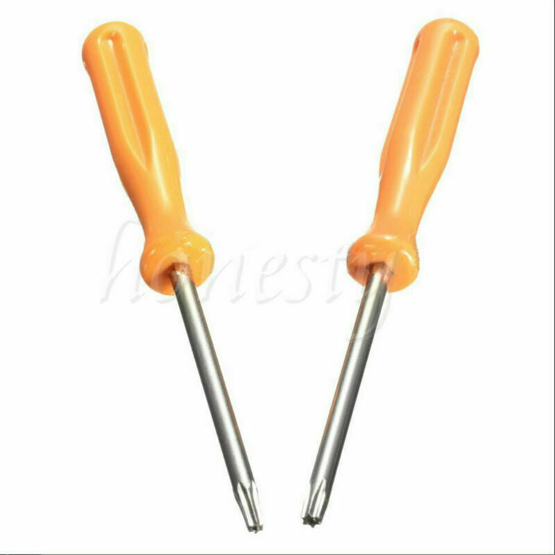 2PCS TORX T8/T10 Security Screwdriver Tool For Xbox 360/PS3/PS4 Tamperproof Hole