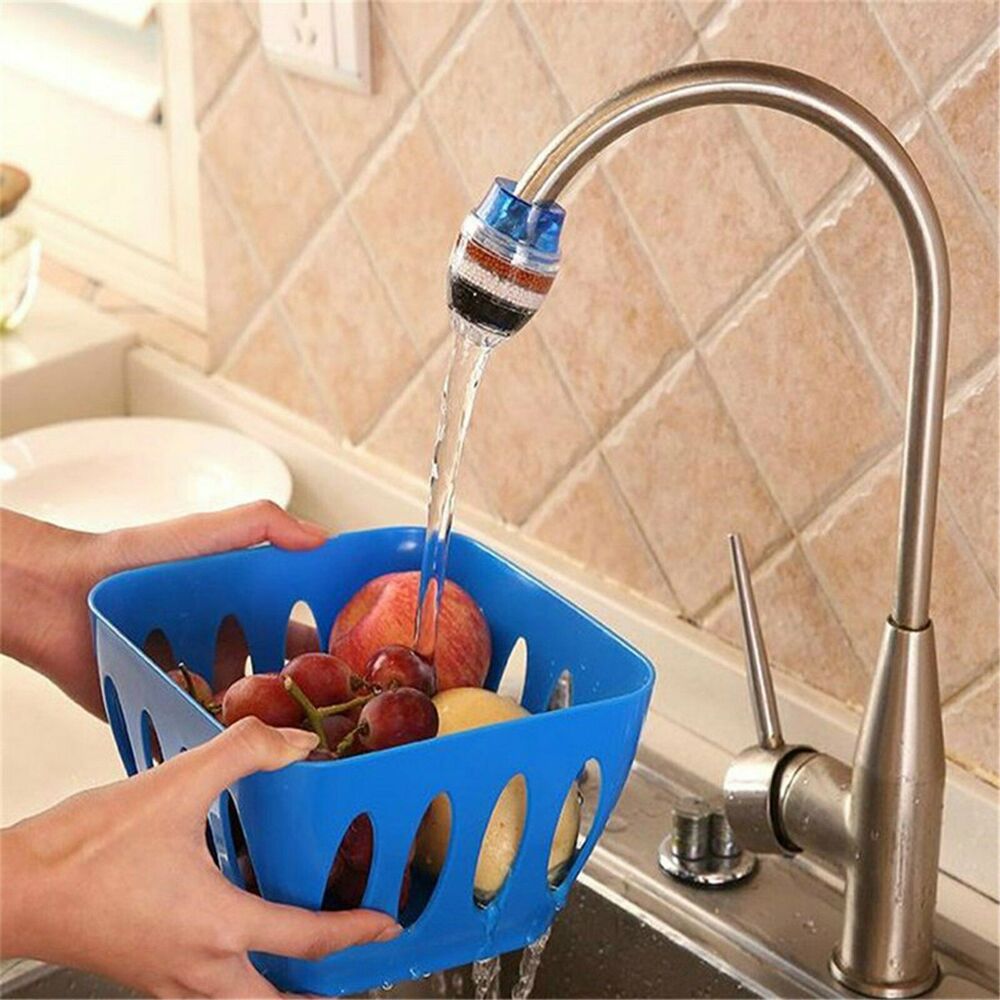 Kitchen Faucet Tap Water Coconut Carbon Clean Purifier Filter Cartridge Home