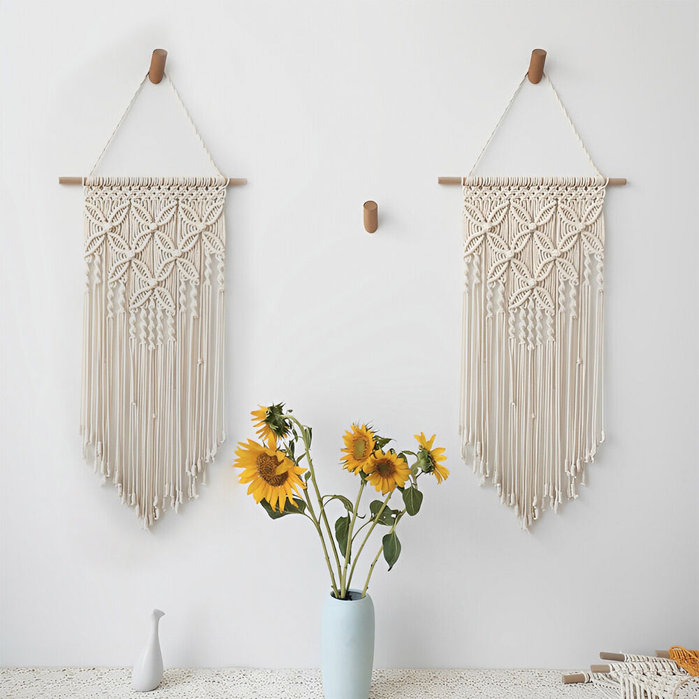 Macrame Wall Hanging Tapestry Handmade Bohemian Ethnic Chic Tapestry Woven Boho