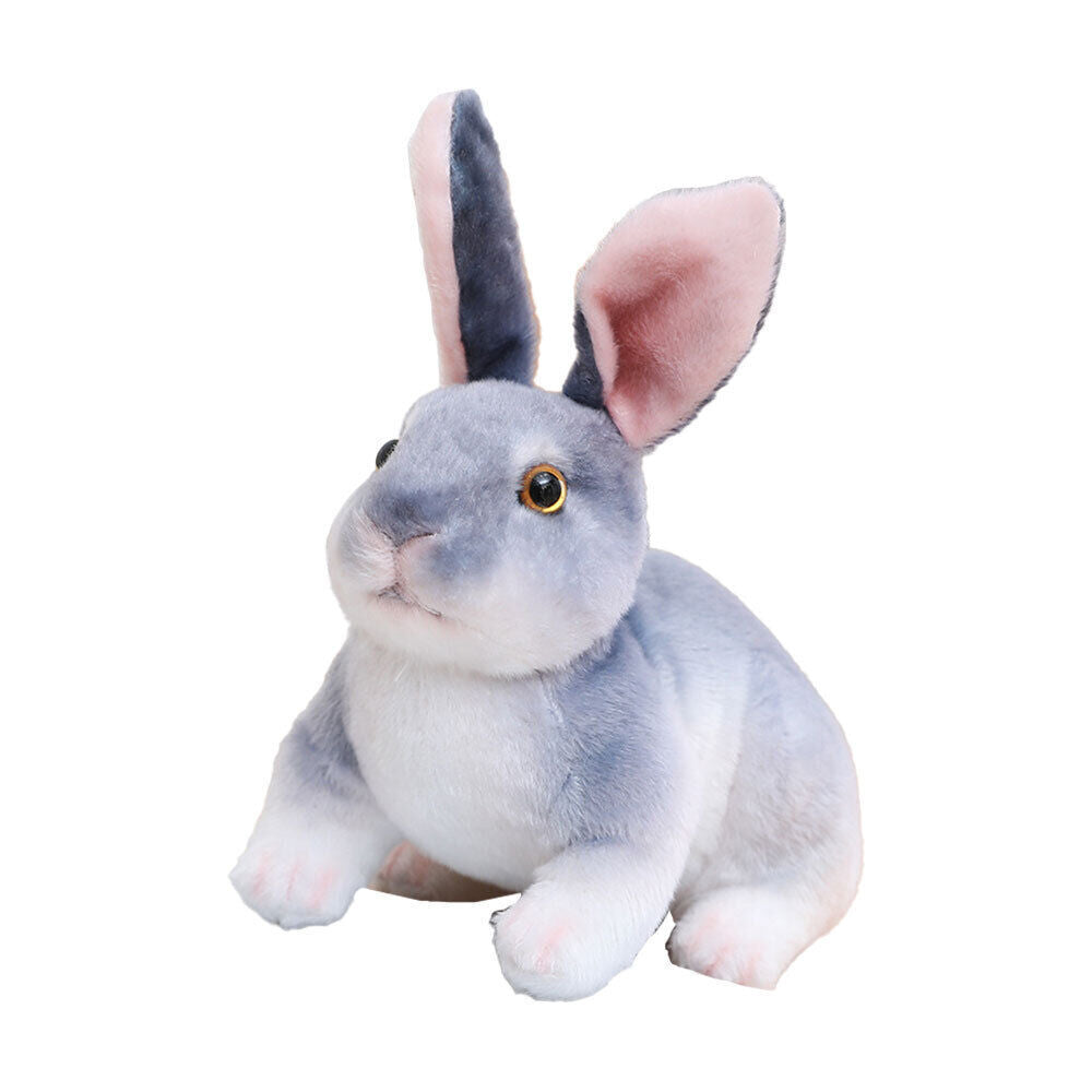 Realistic Rabbit Plush Toy Simulation Animal Doll Toys Kids Girls Birthday