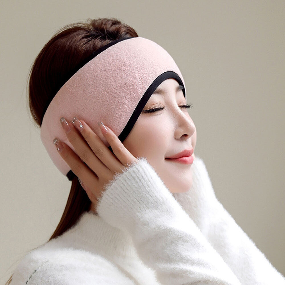 Sleeping Mask Blackout Ear Muffs For Sleeping Relaxing Noise Cancellation #T