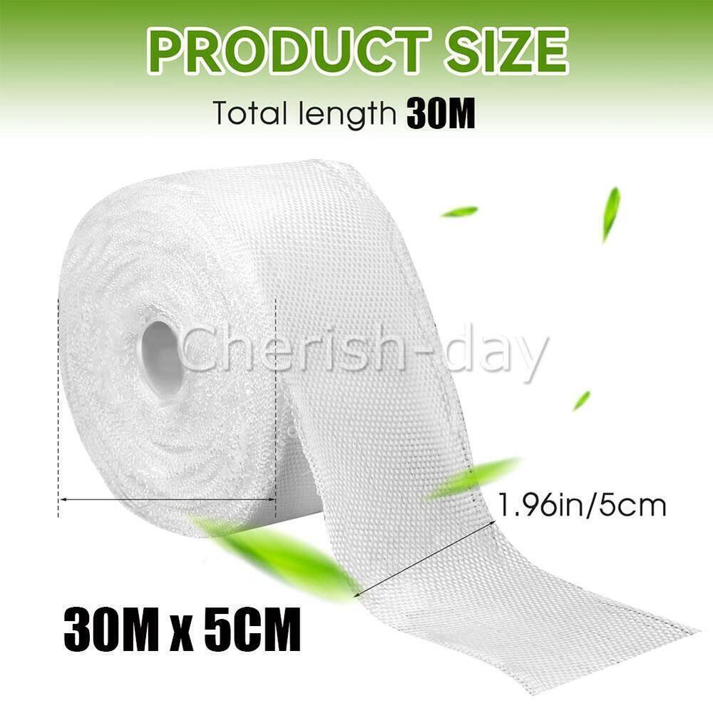 30M x 50mm Fiberglass Cloth Tape Glass Fiber Mesh Joint Plain Weave E-Glass