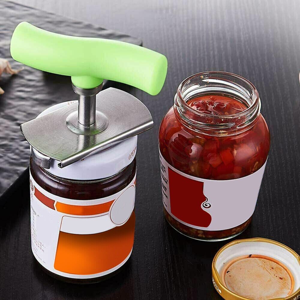 New Adjustable Stainless Steel Easy Grip Jar Lid Opener Top Bottle Twist Tool