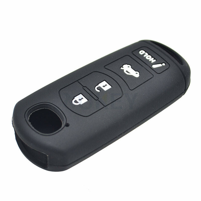 NEW Silicone Remote Key Cover Case Fob Sleeve For Toyota Yaris Mazda 3/6 Mx-5