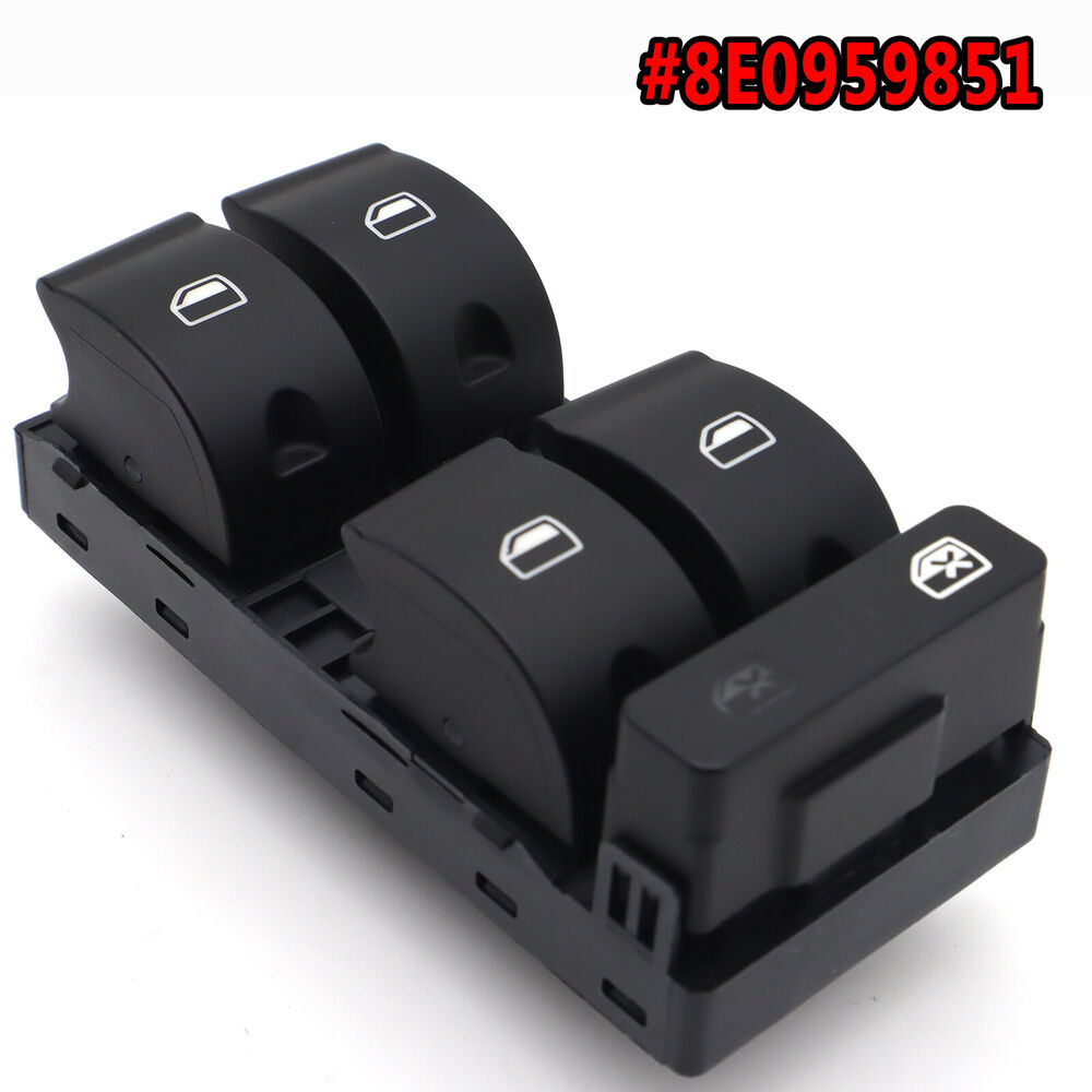 Master Power Window Door Switch for 2000-2008 AUDI A4 B6 B7 2001 2002 2003 NEW