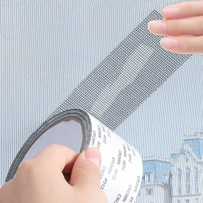 Screen Repair Tape Fly Insect Repellent Strong Window Door Self Adhesive