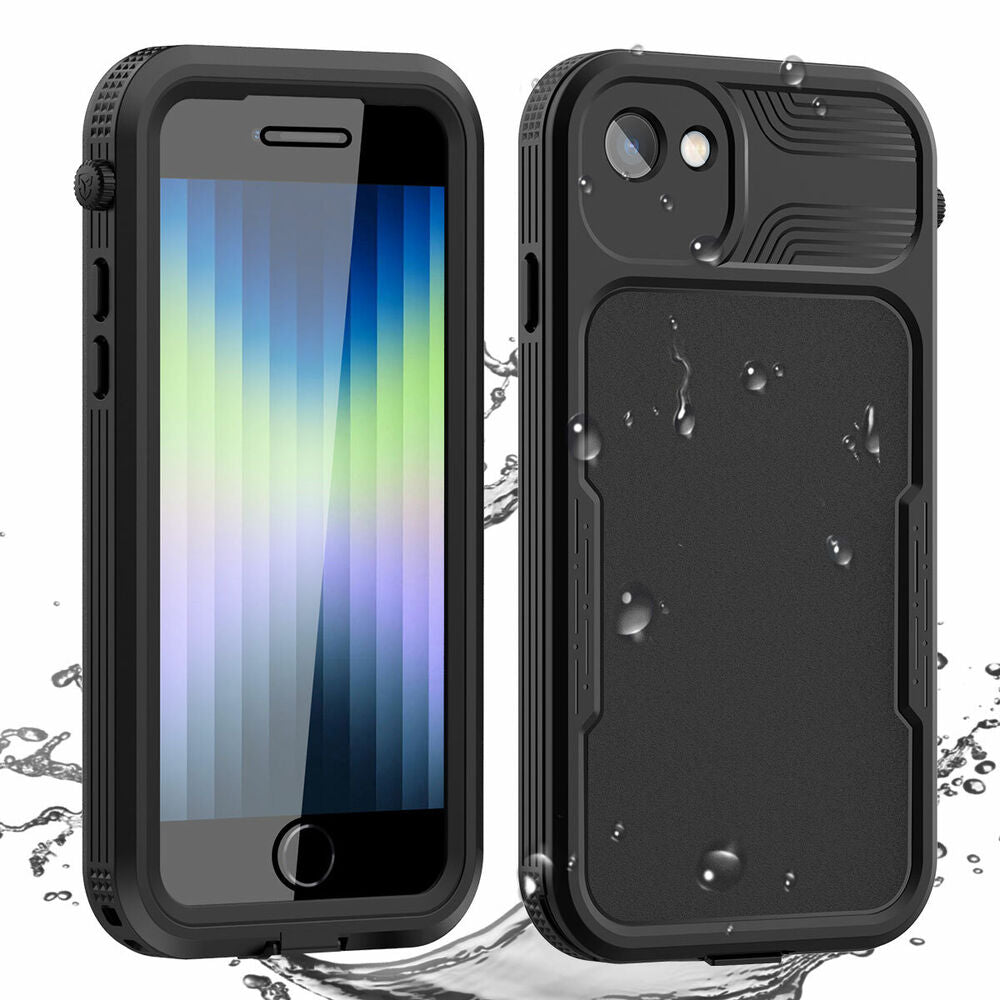 For iPhone SE 3rd/2nd Gen 2022/2020 Case Waterproof Shockproof Heavy Duty Cover