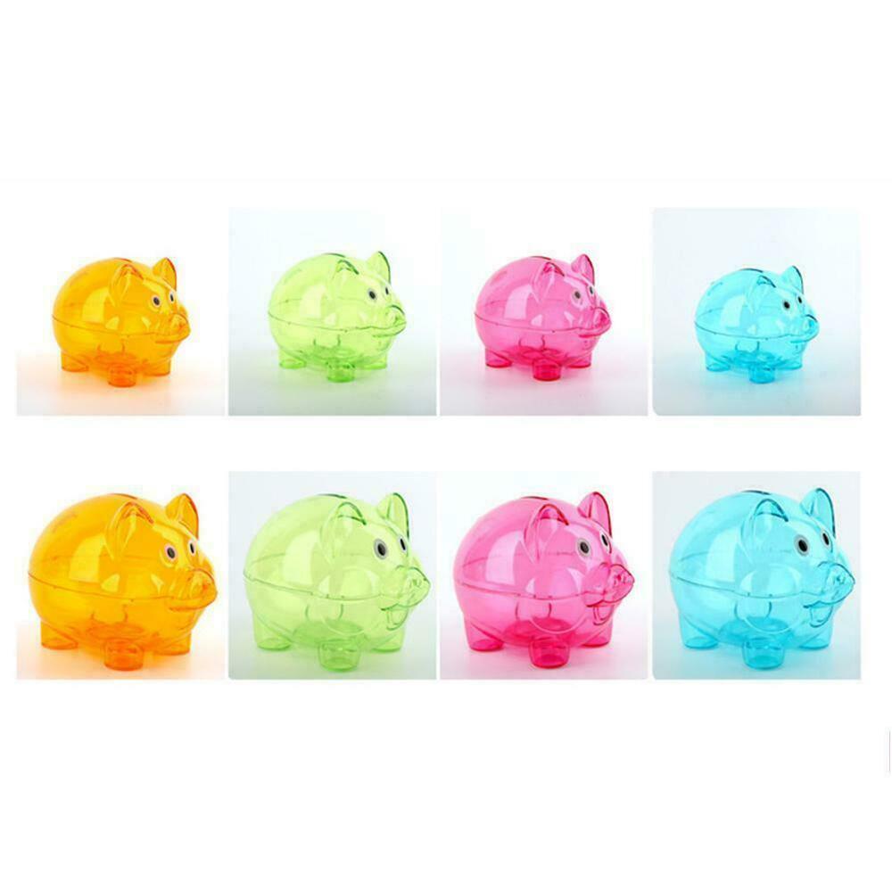 Piggy Bank Money Box Saving Cash Fun Gift Plastic quality high Pig Y0C1