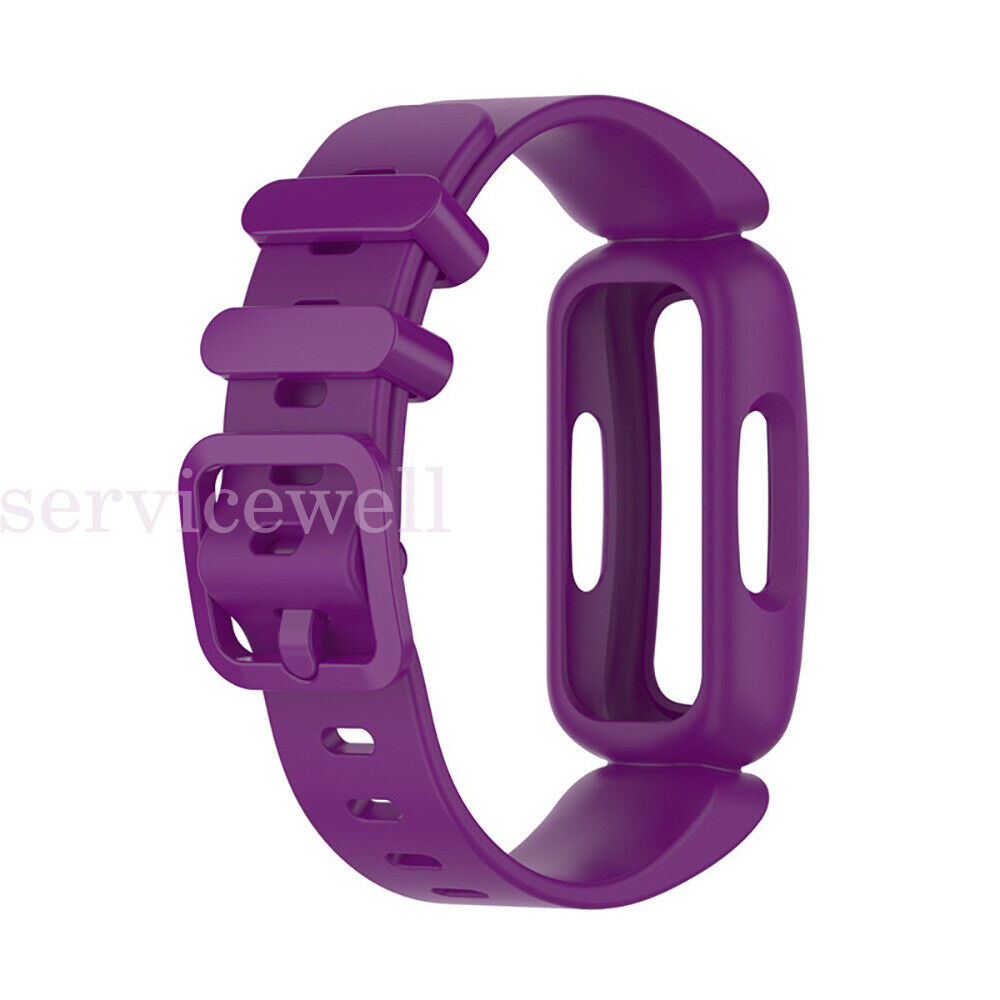 Kids Silicone Replacement Wristband Watch Band Strap For Fitbit Ace 3 Inspire 2