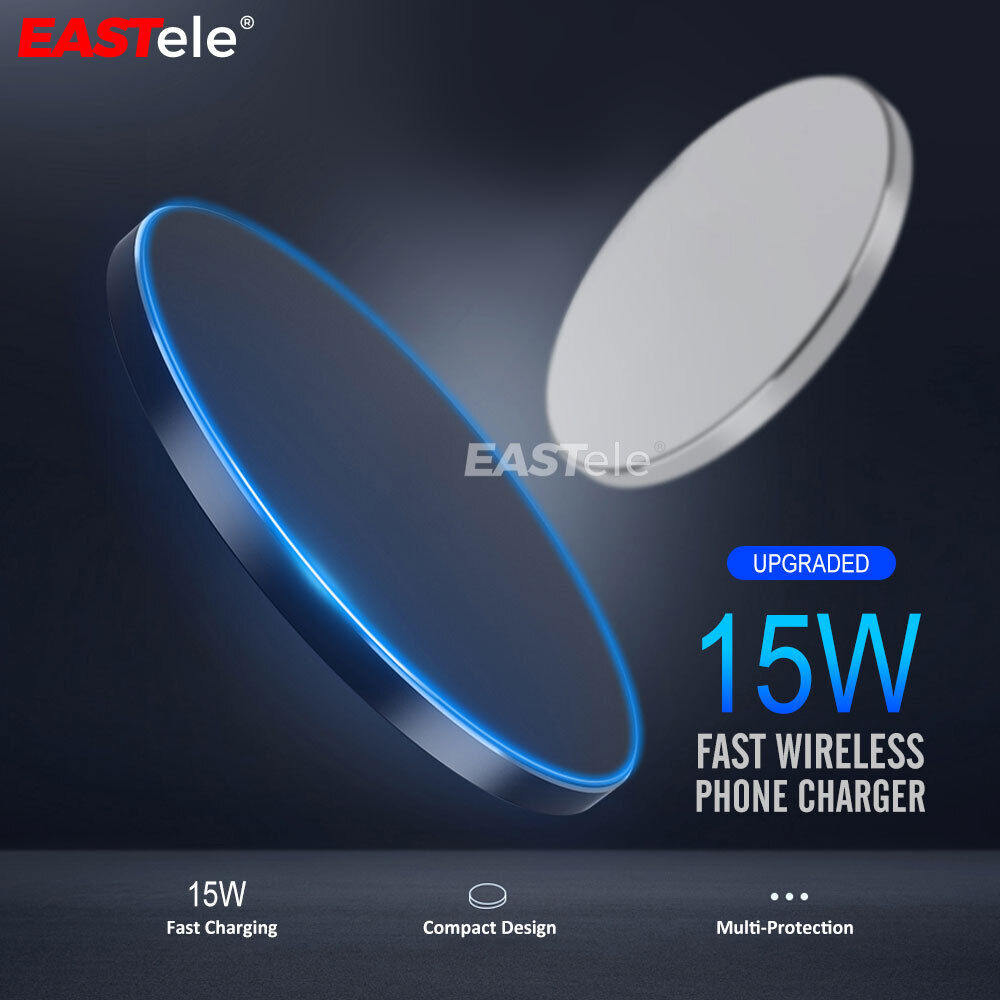 Wireless Charger FAST Charging Pad For iPhone 16 Pro Max 15 14 13 11 Samsung S24