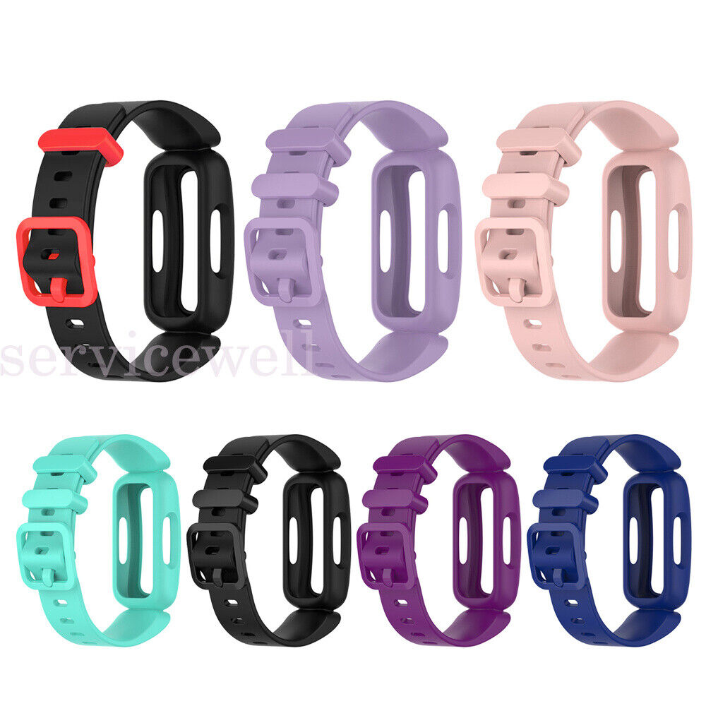 Kids Silicone Replacement Wristband Watch Band Strap For Fitbit Ace 3 Inspire 2