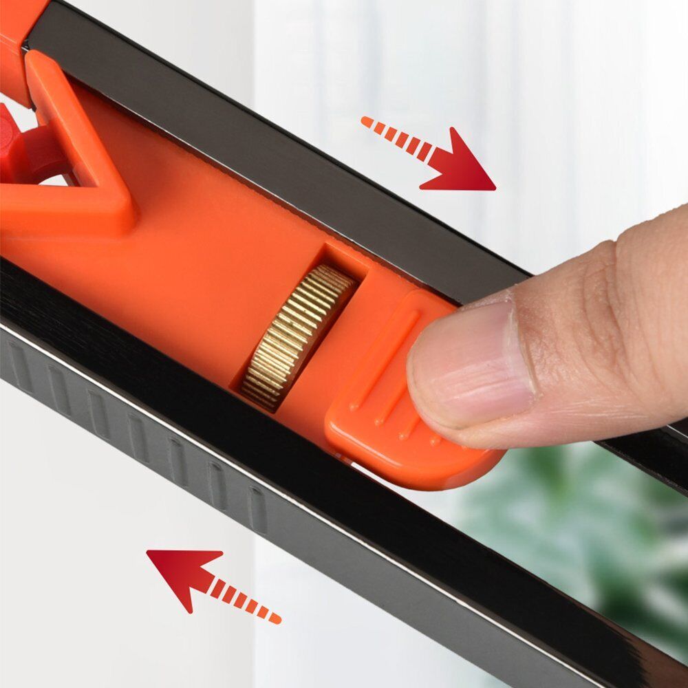 Profile Scribing Tool Contour Gauge Ruler with Lock Precise Carpenter Measure