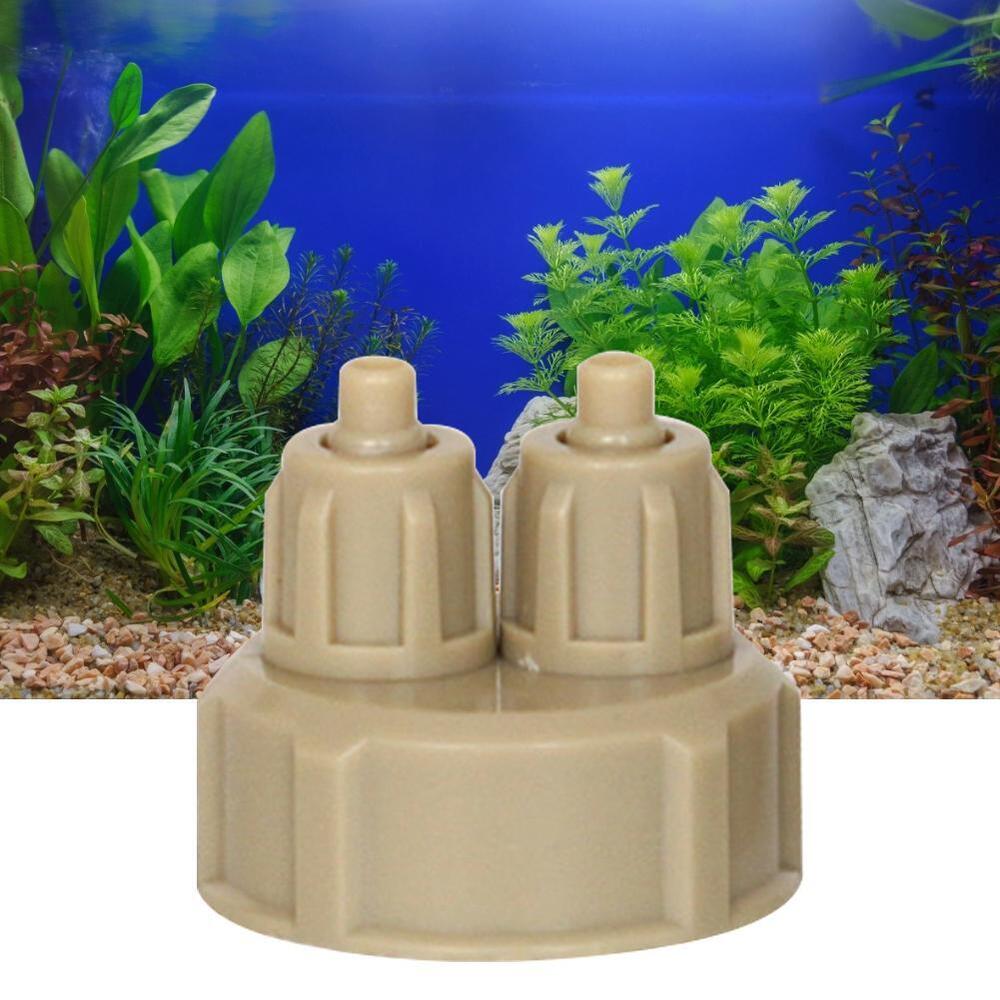 Aquarium CO2 Generator Bottle Cap Fish Tank DIY Air Diffuser Valve Guage