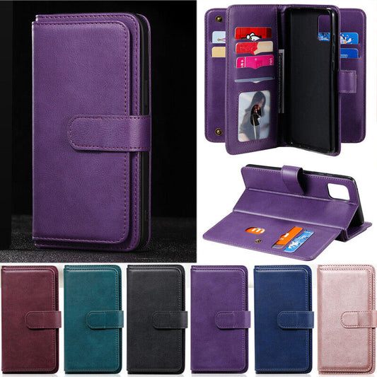 Luuxry Wallet Leather Flip Cover Case For Oppo A38 A79 A18 A78 A58 A76 A17 A54