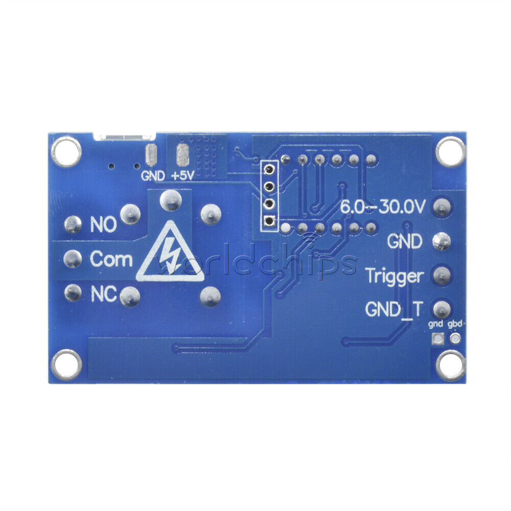 Digital LED Trigger Delay Cycle Timer Control Switch Relay Module Micro USB DC5V