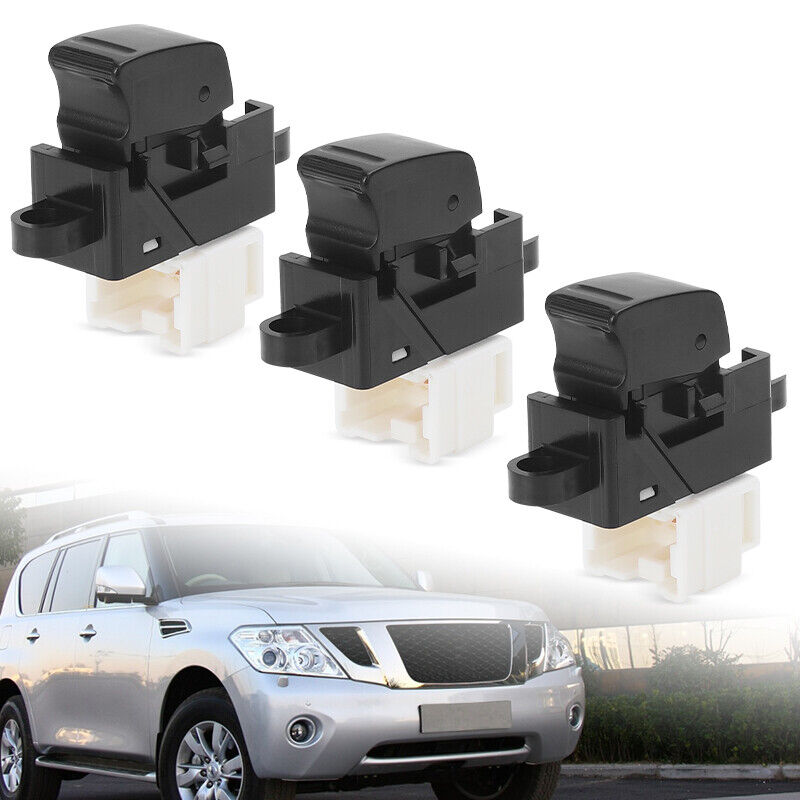 3Pcs ELectric Window Switch Passenger Side For NISSAN PATROL GU Y61 1997-2012