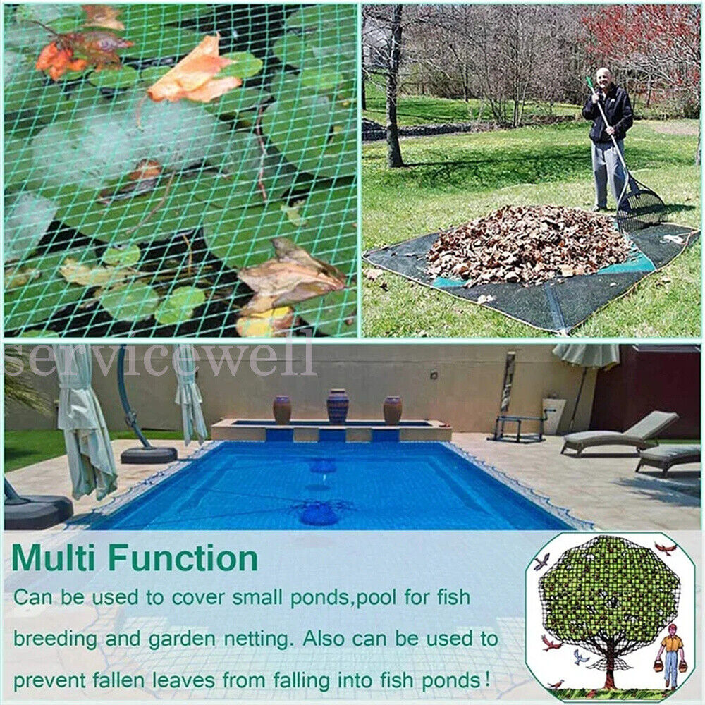 3pcs x Anti Bird Netting Garden Commercial Fruit Tree Pond Protect Cover