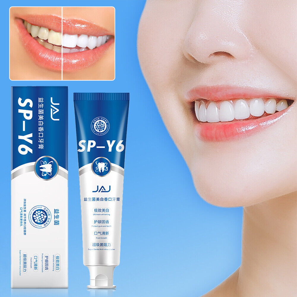 Probiotics Toothpaste, SP-Y6 Beneficial Bacteria Whitening Mouth Toothpaste #T