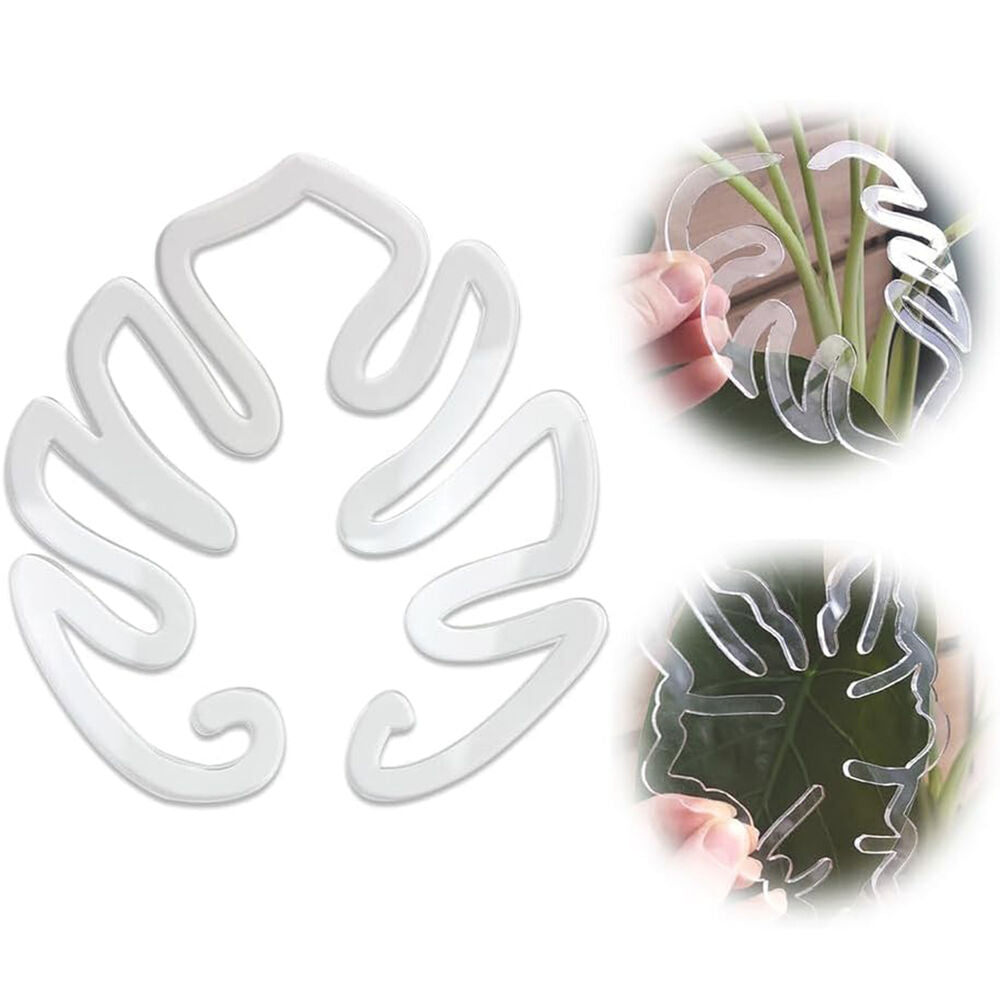 Monstera Grapple, Clear Monstera Leaf Plant Support, Acrylic Aesthetic Clamp NEW