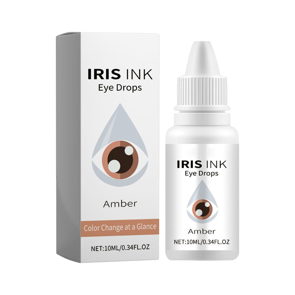 IrisInks Eye Drops IrisInk Color Changing Eye Drops, Change Eye Color Brighten