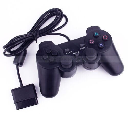 Wired Game Controller Dual Vibration Gamepad For PlayStation 2 PS2 TV Box