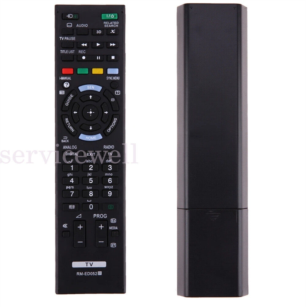 Universal TV Remote Control Replacement For Sony Bravia TV Remote RM-ED052